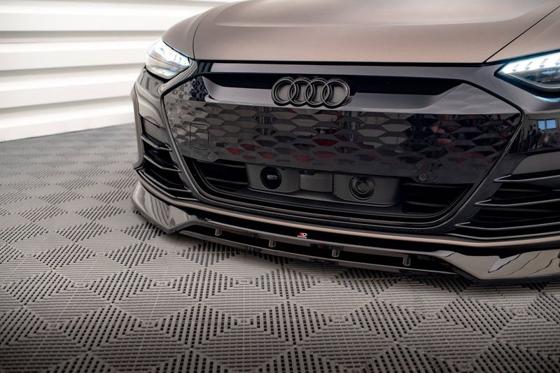 Fremre splitter/spoiler V.3 - Audi e-tron GT/RS - Maxton Design