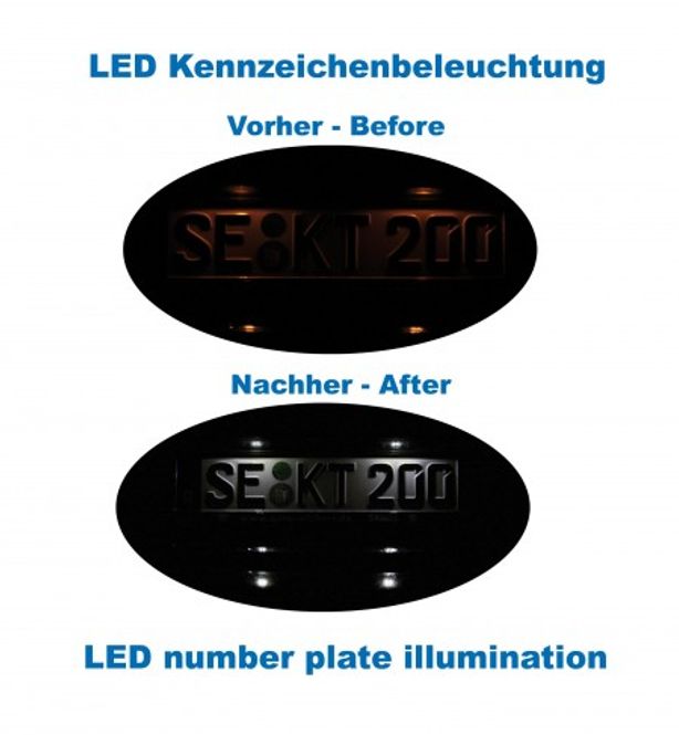 Hovedbilde LED skiltlys-pakke Audi A6/A7 4G