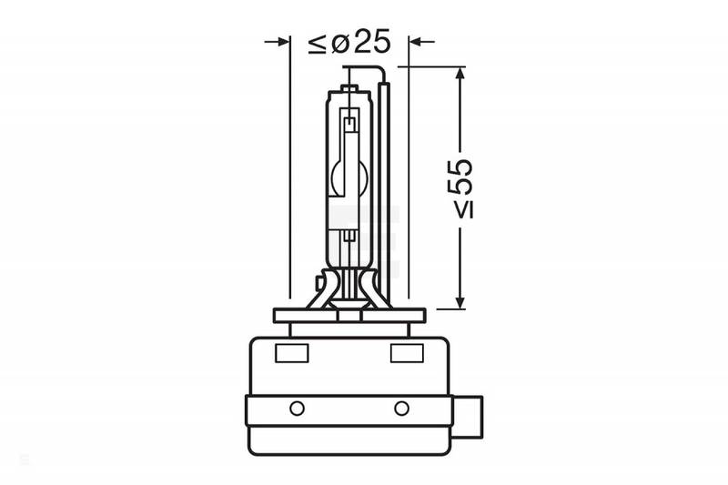 Osram Original D8S 25W xenon bulb