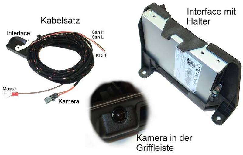 Originalt ryggekamera Audi A8 4E