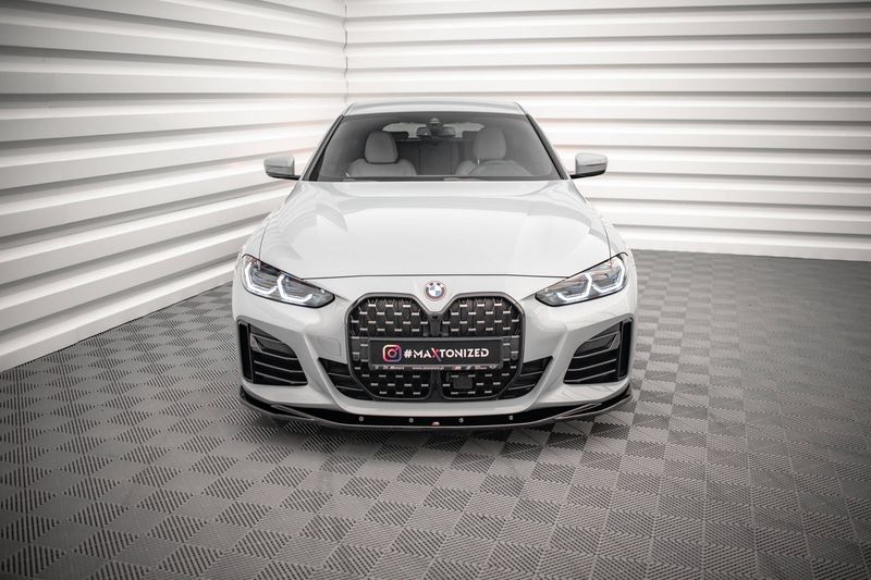 Fremre splitter/spoiler V.3 - BMW I4 - Maxton Design