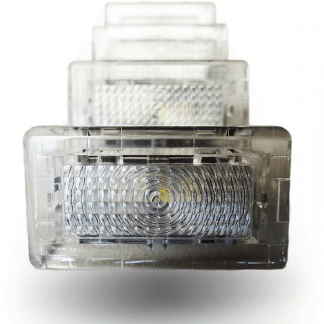 Hovedbilde Lyssterke LED fotbrønnlys Tesla Model 3 & Y - 2-pak