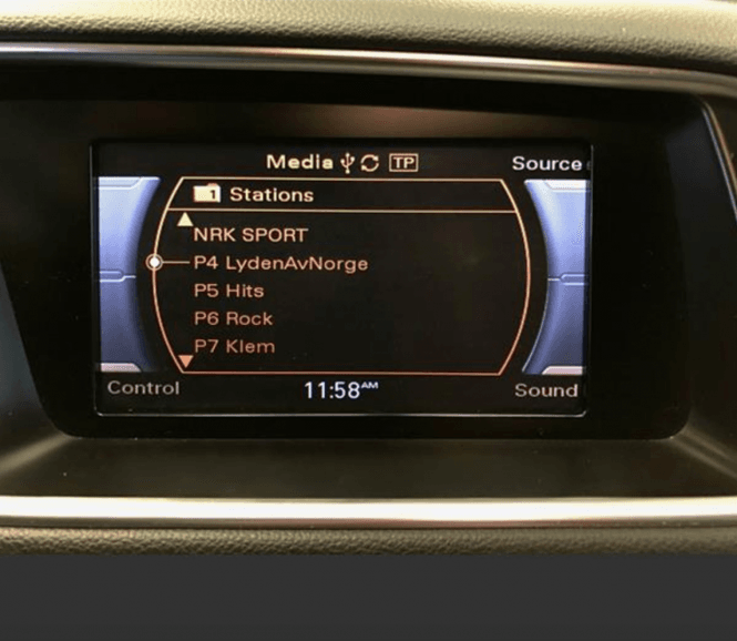 Hovedbilde DAB+ Premium til Audi m/Concert III/Symphony III