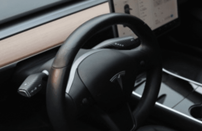 Hovedbilde Deksel til rattspaker Tesla Model 3 & Y
