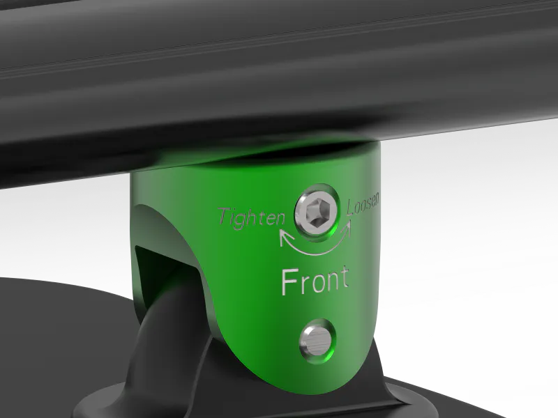 Crossbar Roof Rack Black - Treefrog