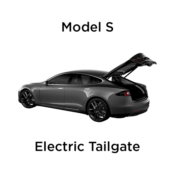 Hovedbilde Elektrisk trunk - Tesla Model S