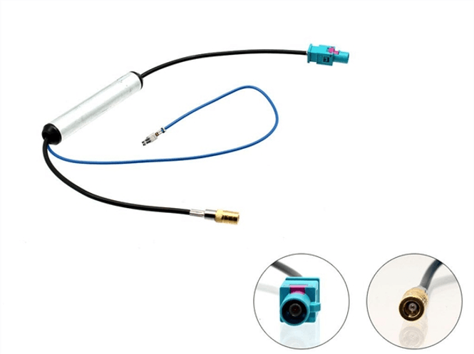 Main Image Phantomstrøm adapter - Fakra - SMB (SMB-SMB)