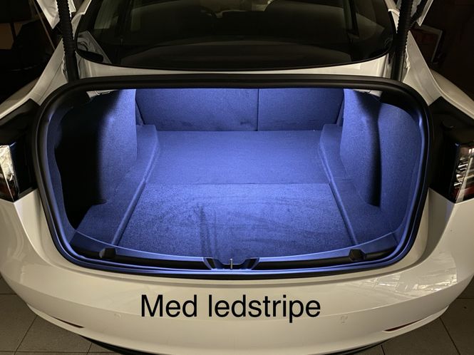 Hovedbilde LED-stripe Trunk - Tesla Model 3