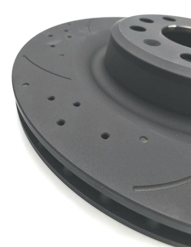Sport brake disc rotor rear Tesla Model S & X (2013-2021)