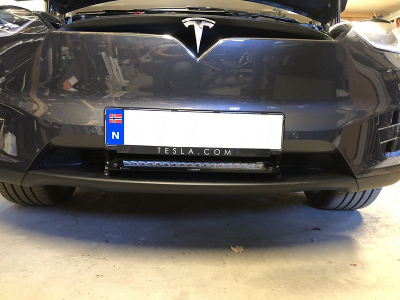 Lazer 18 Elite+ (21000 lumen)- Tesla Model X  - ekstralyspakke