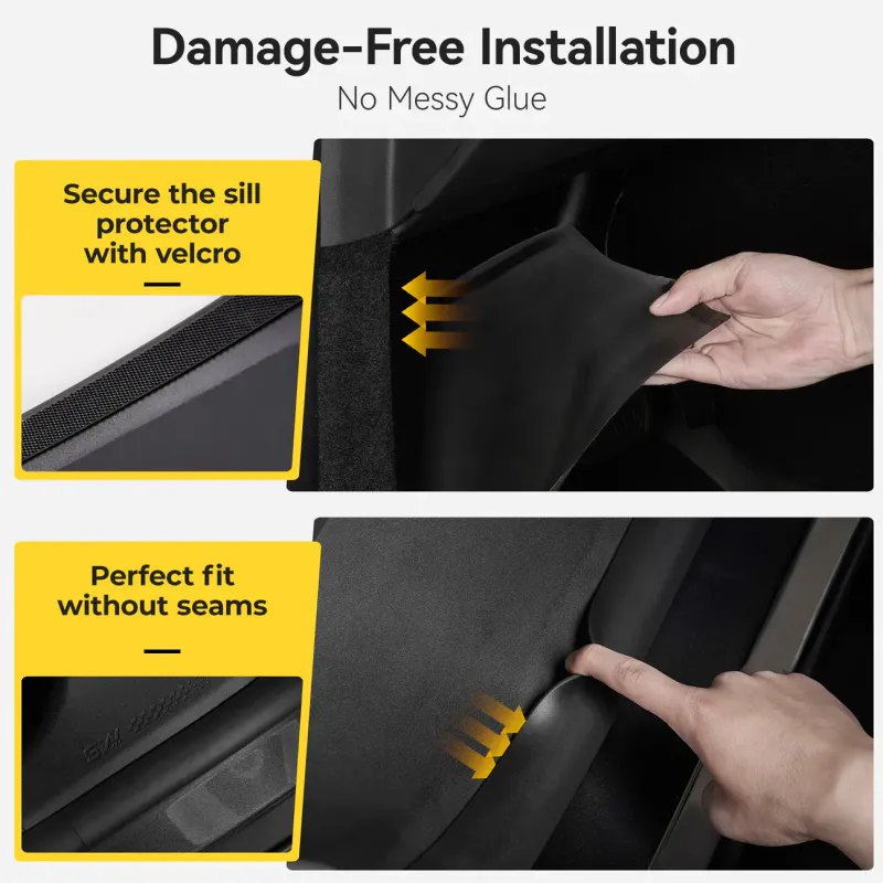 3W Car Door Sill Protector for Tesla Model Y Juniper