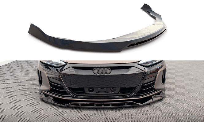 Hovedbilde Fremre splitter/spoiler V.2 - Audi e-tron GT/RS - Maxton ...
