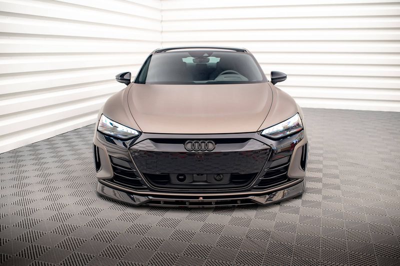 Fremre splitter/spoiler V.3 - Audi e-tron GT/RS - Maxton Design