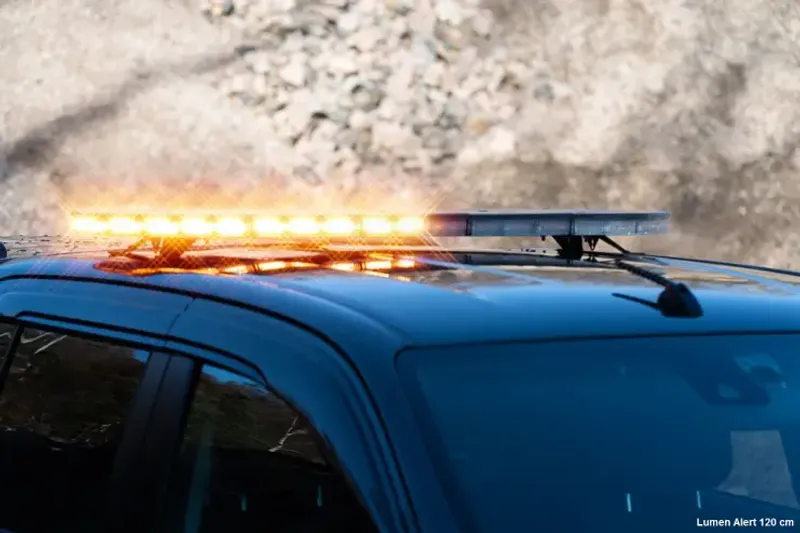 Lumen Alert 142cm LED varsellys varselbjelke