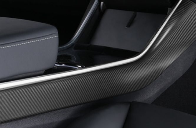 Main Image Center console cover - Tesla Model 3