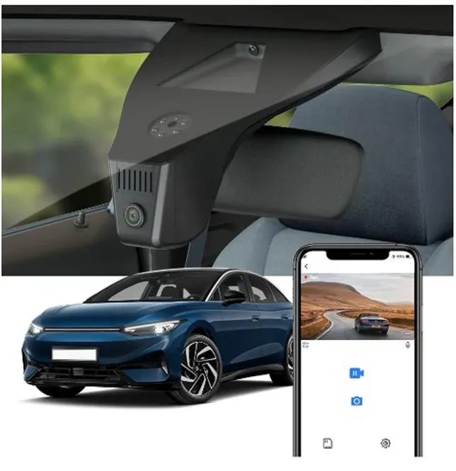 Main Image VW ID.7 FITCAMX (front+rear) 4K Dashcam