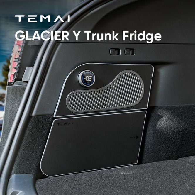 Main Image Tesla Model Y Temai GLACIER Trunk Fridge