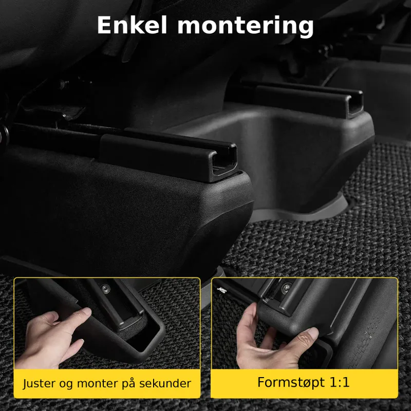 3W Seat Rail Protector for Tesla Model Y Juniper