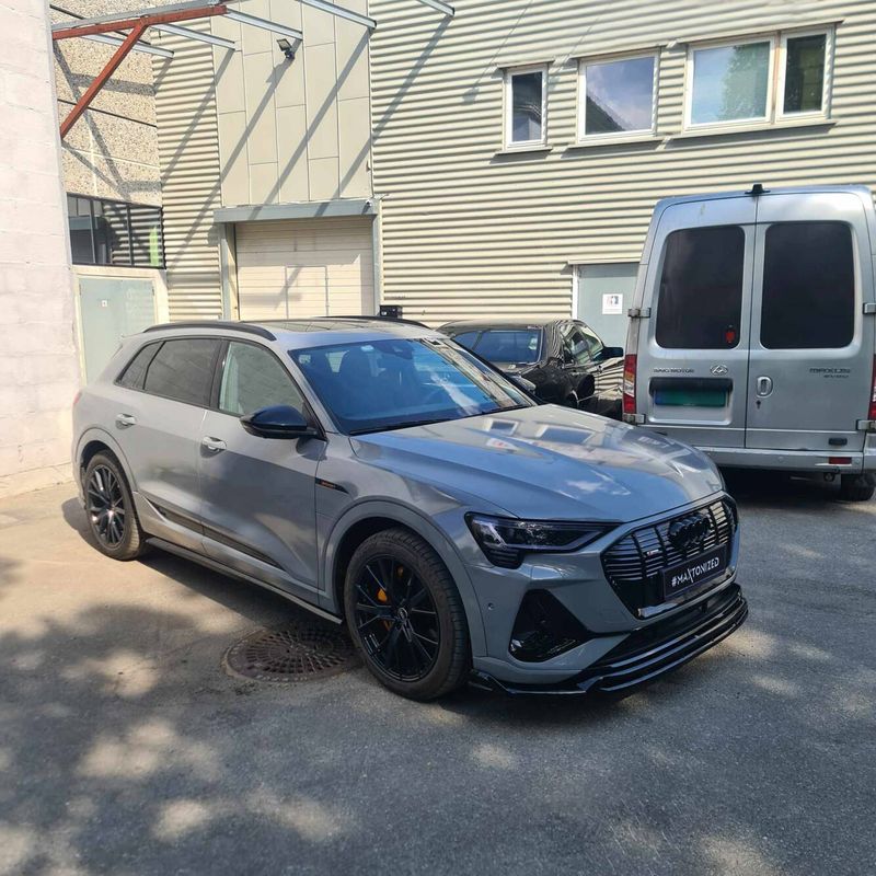 Fremre splitter / spoiler - Audi e-tron S-Line - Maxton Design
