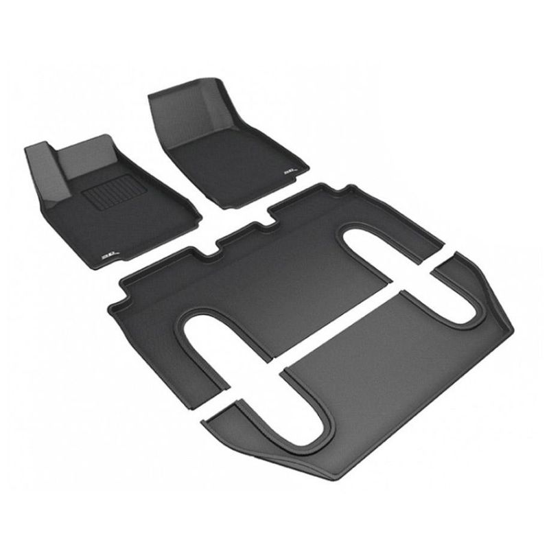 3D MAXpider KAGU floor mats Tesla Model X 6 seats