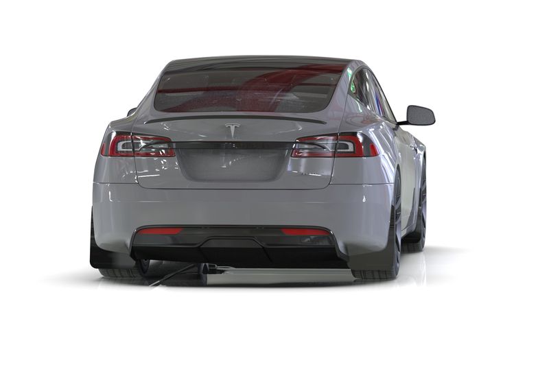 Rally Armor skvettlapper - Tesla Model S (2022+)