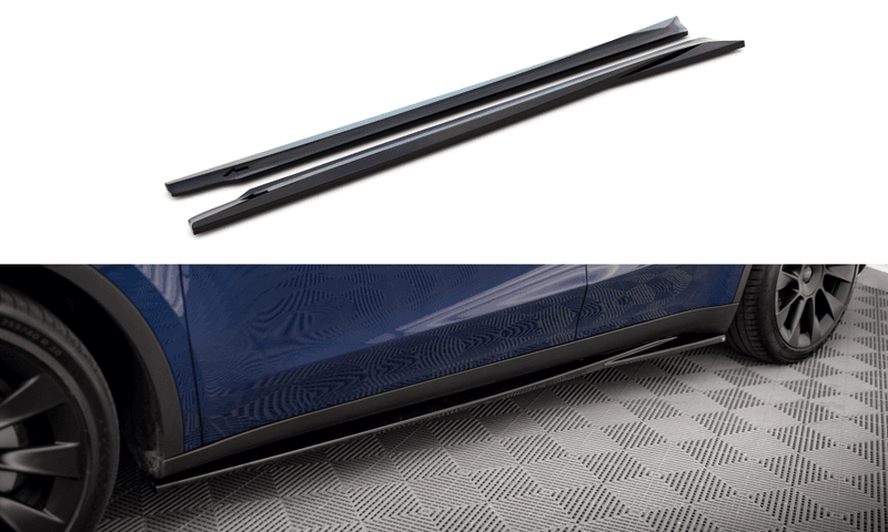 Sideskjørt V.1 - Tesla Model Y - Maxton Design