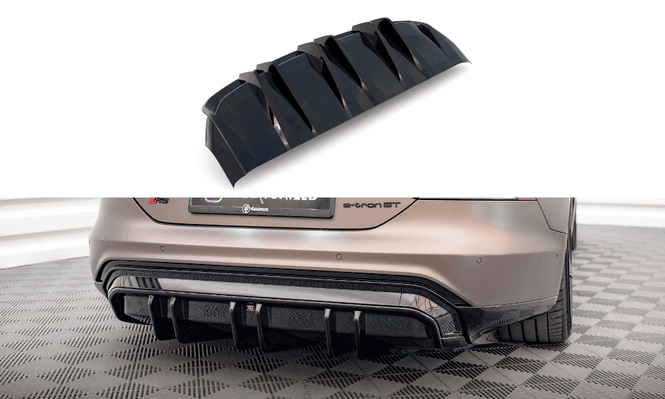 Main Image Bakre diffuser / spoiler - Audi e-tron GT / RS - Maxton ...