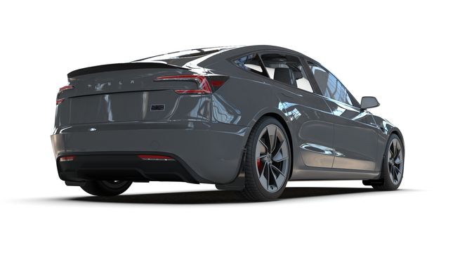 Main Image Rally Armor mud flaps - Tesla Model 3 Highland