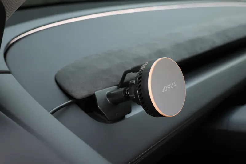 Magsafe lader m/kjøling for luftekanal til Tesla - Jowua